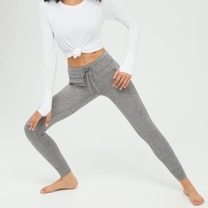 Aerie OFFLINE Warmup Drawcord Legging - Grey